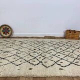 Handmade Moroccan Berber rug 245 X 148 CM