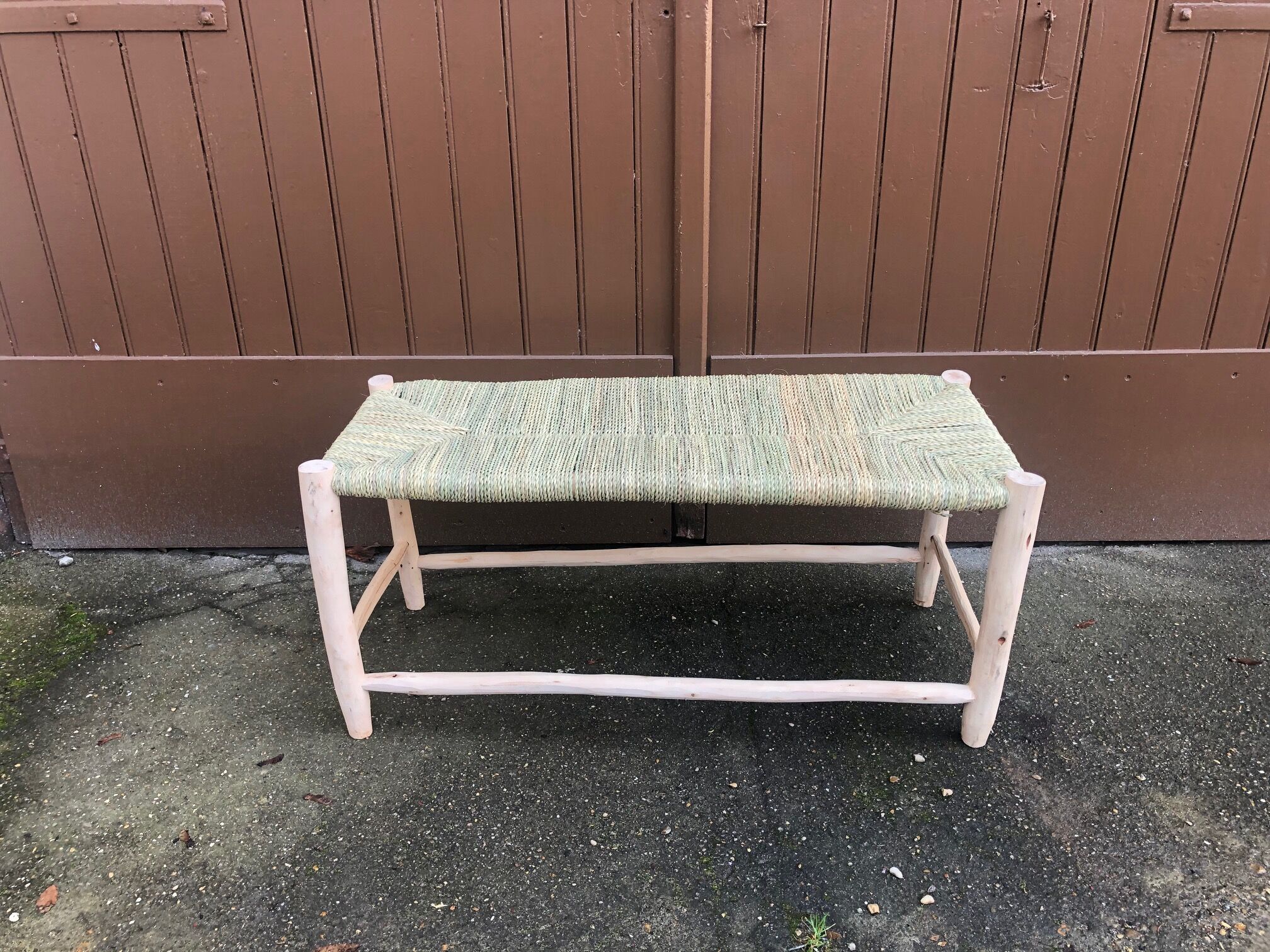 Vintage doum bench