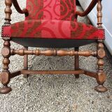 Armchair Grandpa covered with fabric