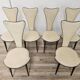 Set of Six Mid-Century Modern Dining Chairs by Umberto Mascagni