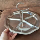 Rotating metal plate