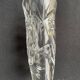 Champagne flutes, cut crystal, bohemian