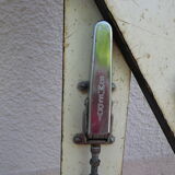 Former 1960s wooden ski pair - Cabanon