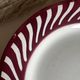 Old earthenware plate from Creil and Montereau, decoration 522.