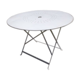 Old folding garden table