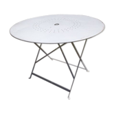Old folding garden table