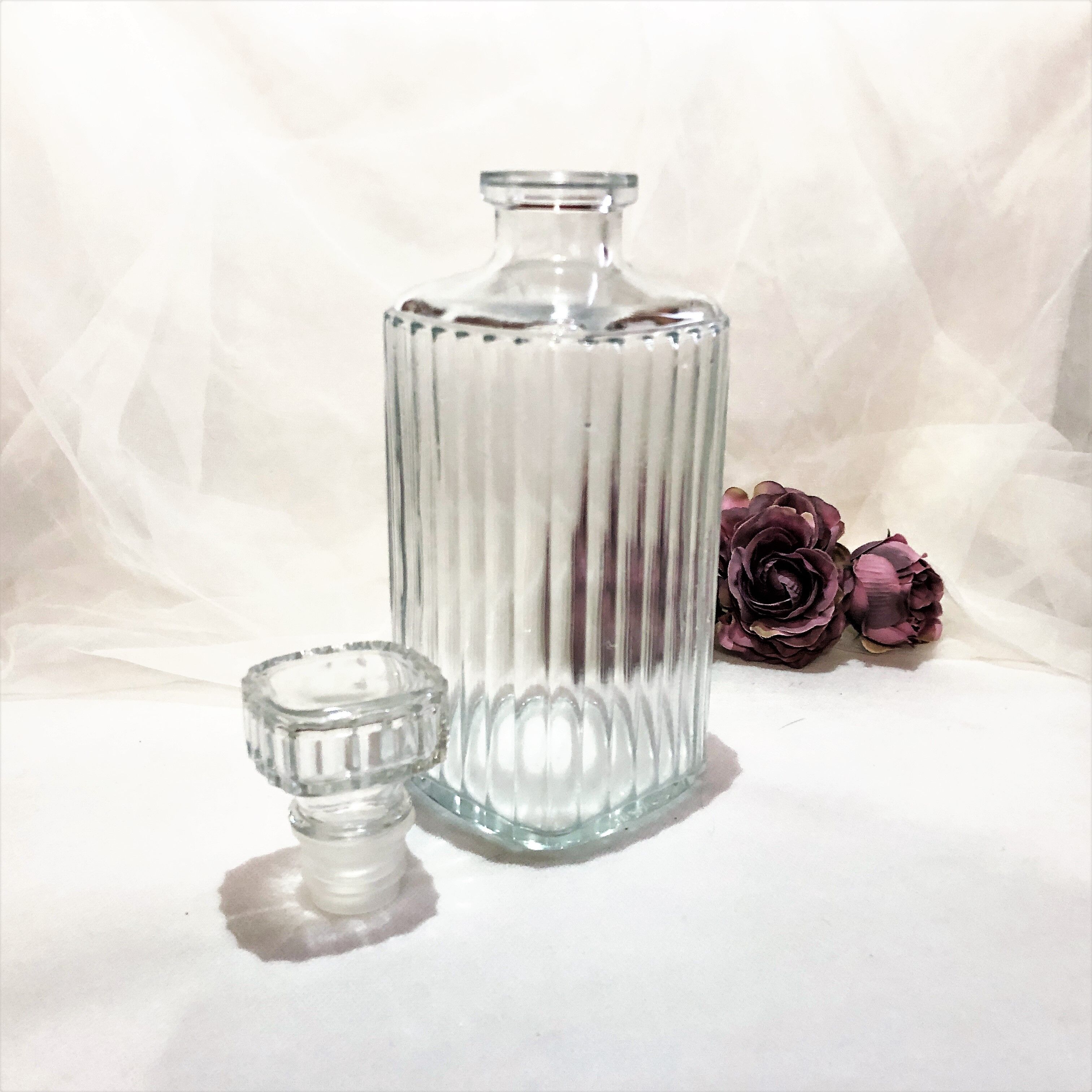 Whisky decanter or glass decanter retro France vintage style