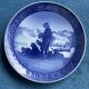 Christmas wall plates Denmark Royal Copenhagen years 77, 78, 79, 80, 83, 87