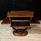 Art Deco Walnut Side Table