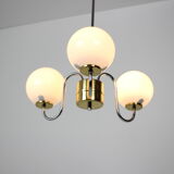 Lustre en verre du milieu du siècle, Lidokov, années 1960