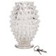 Vintage Rostrato vase in clear Murano glass by Barovier and Toso, Italian 1960s