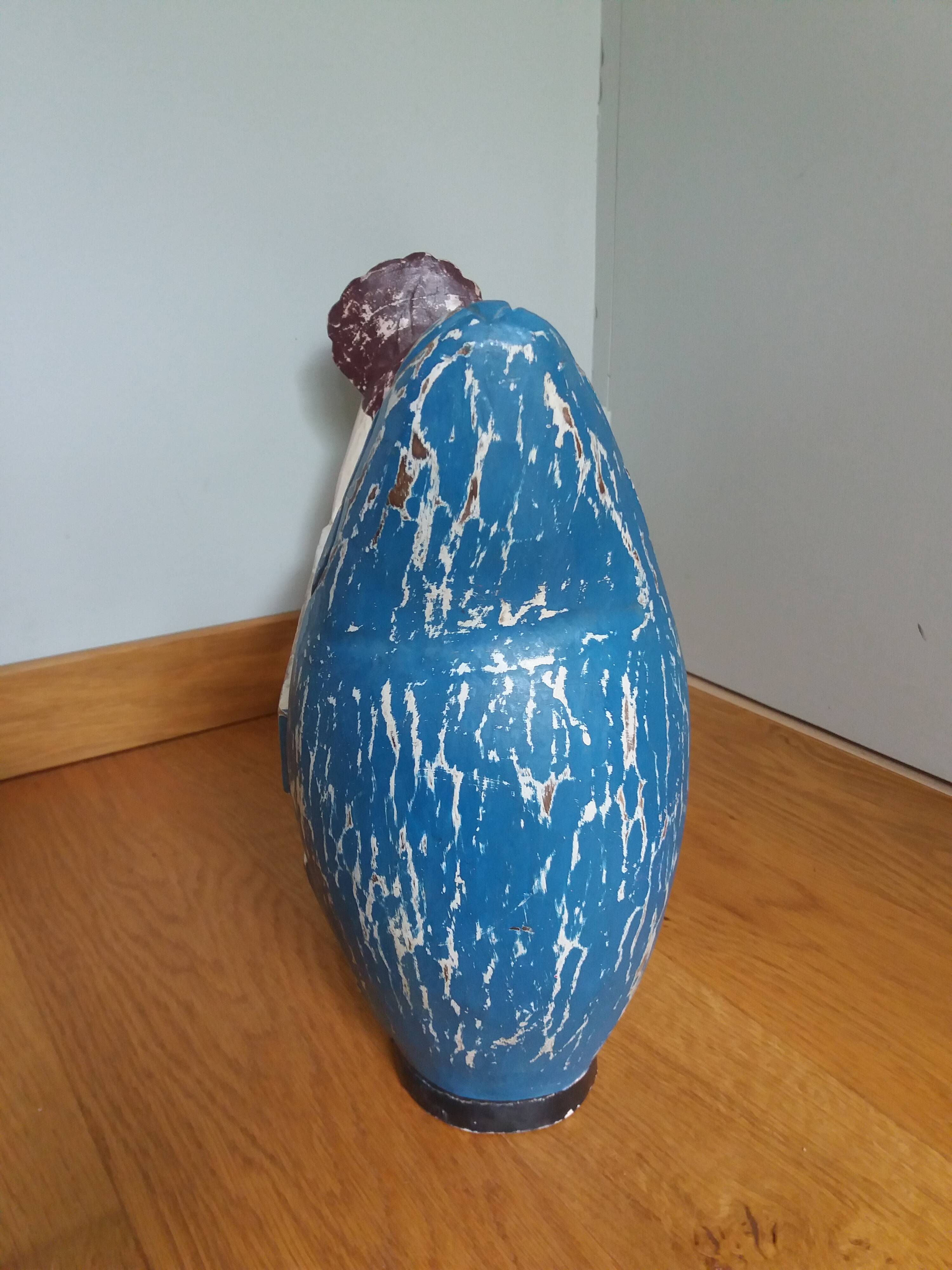 Holder of magazines hen rooster