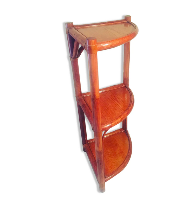 Lot of 2 rattan floorers by maugrion for roche bobois 1970/1980