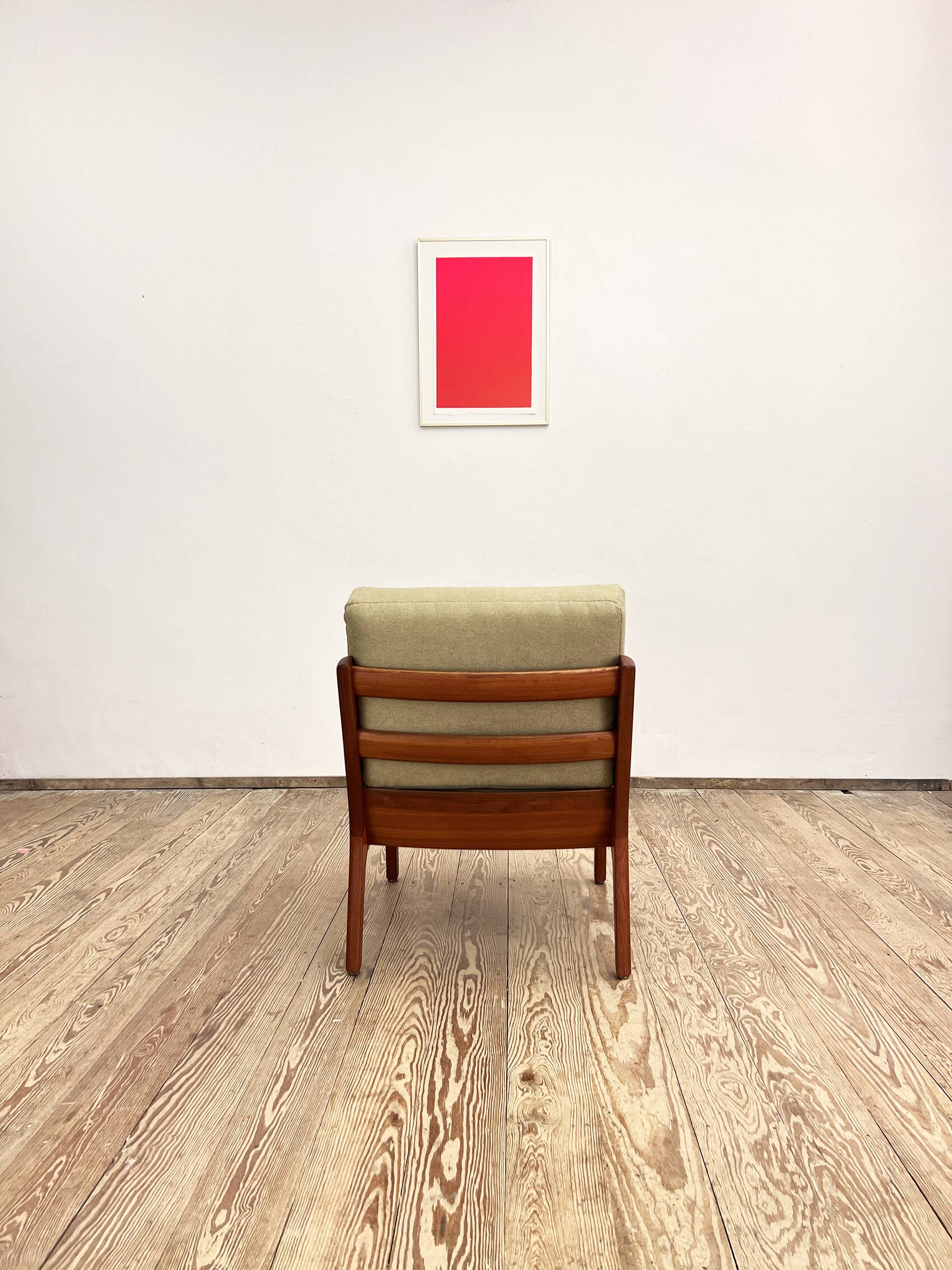 Mid Century Lounge Chair by Ole Wanscher for France & Son, Senator Series, Danish Design