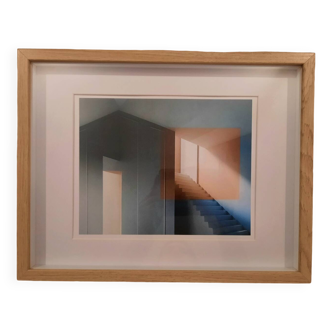 Photo encadrée architecture abstraite moderne