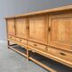 Solid oak sideboard by Henny Kjaernulf, 1960s