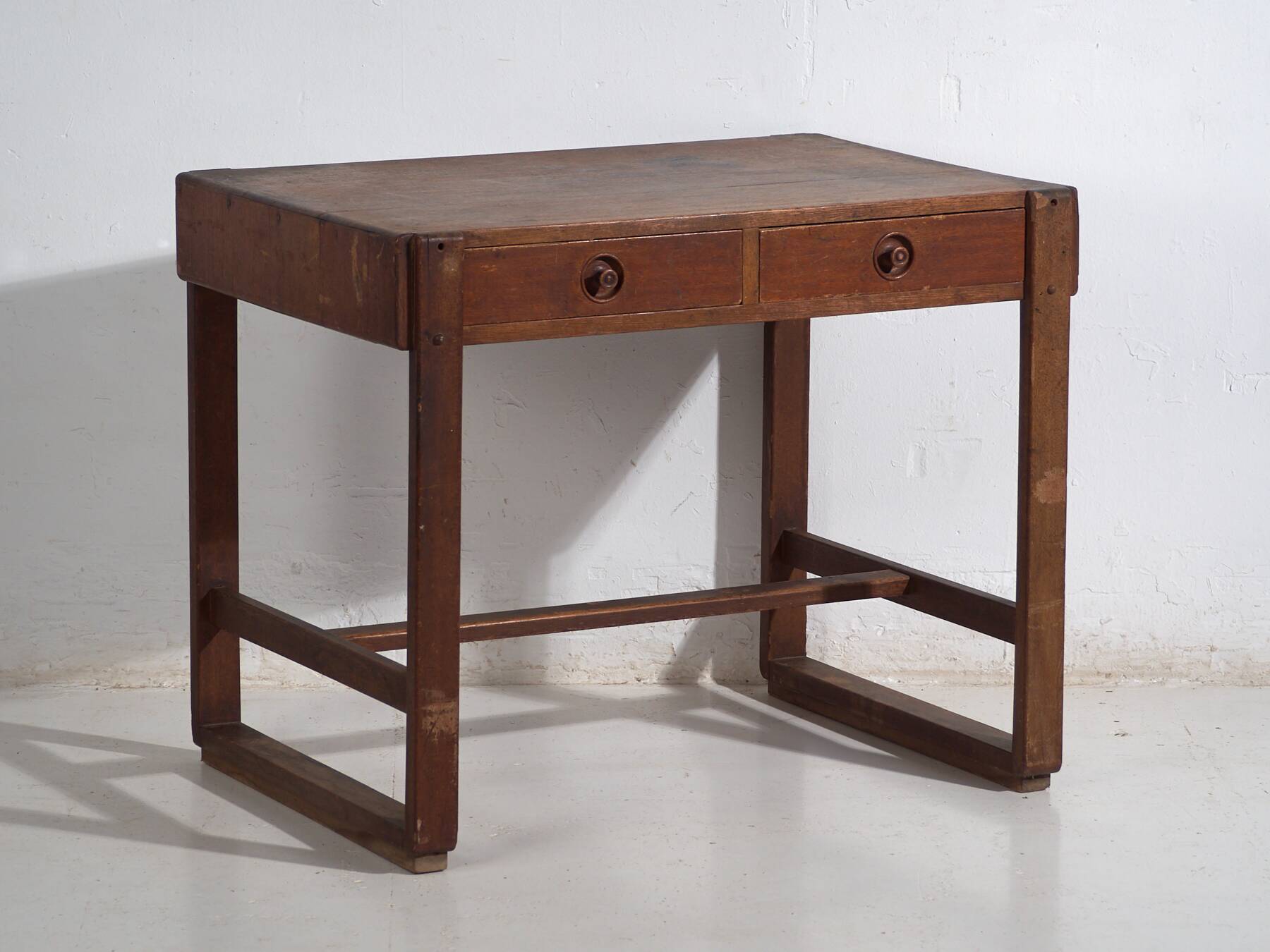 Bureau japonais ancien de type tsukue – Période Taisho/Showa (c.1910-1940)