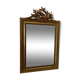 Mirror with molded pediment in Louis XVI style