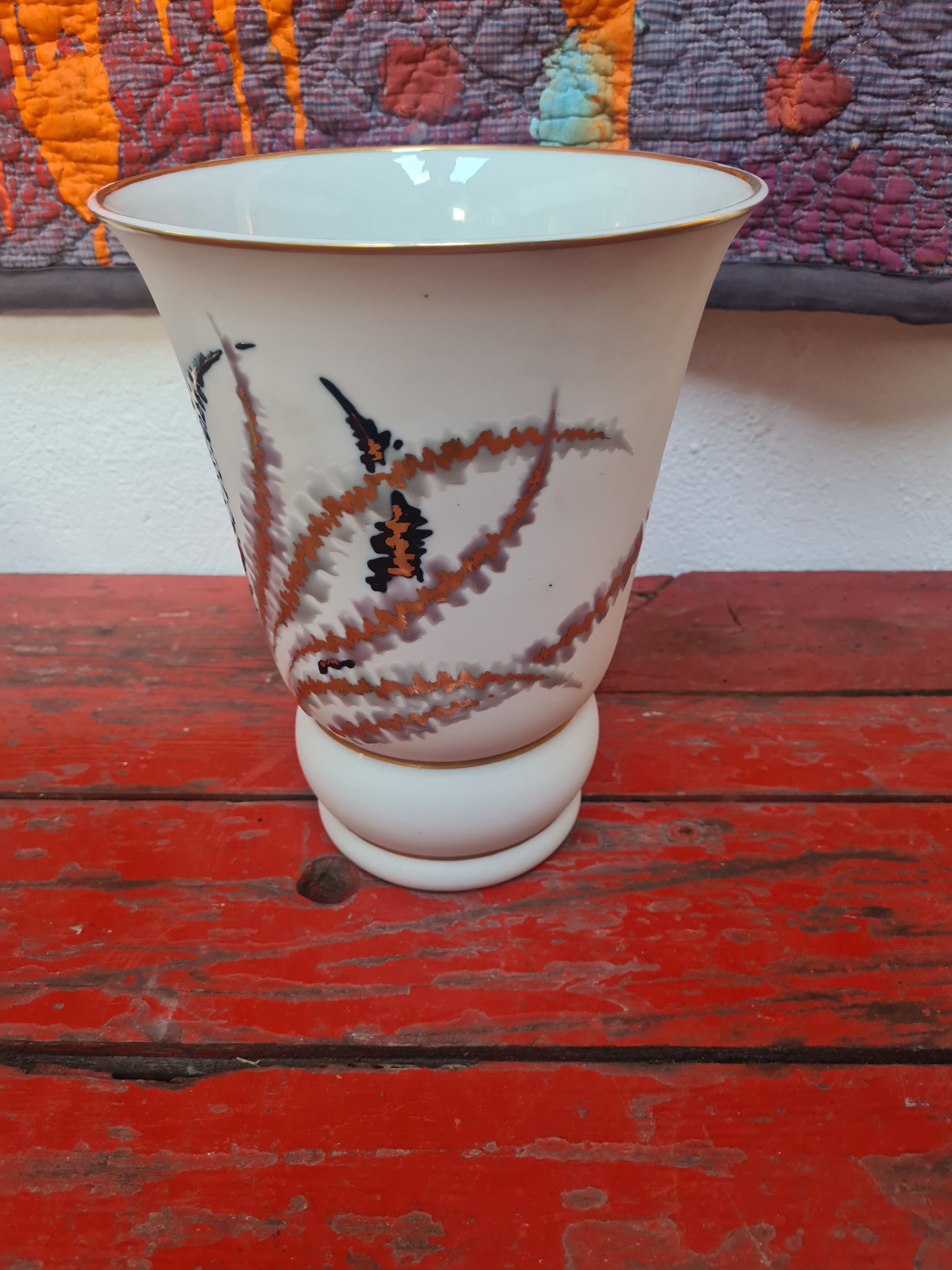Vase by camille tharaud limoges art-deco