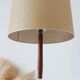 Vintage teak floor lamp from the 60s – renovated & chic design