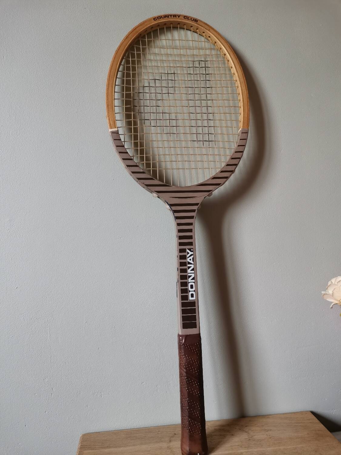 Donnay Belgium vintage wooden tennis racket