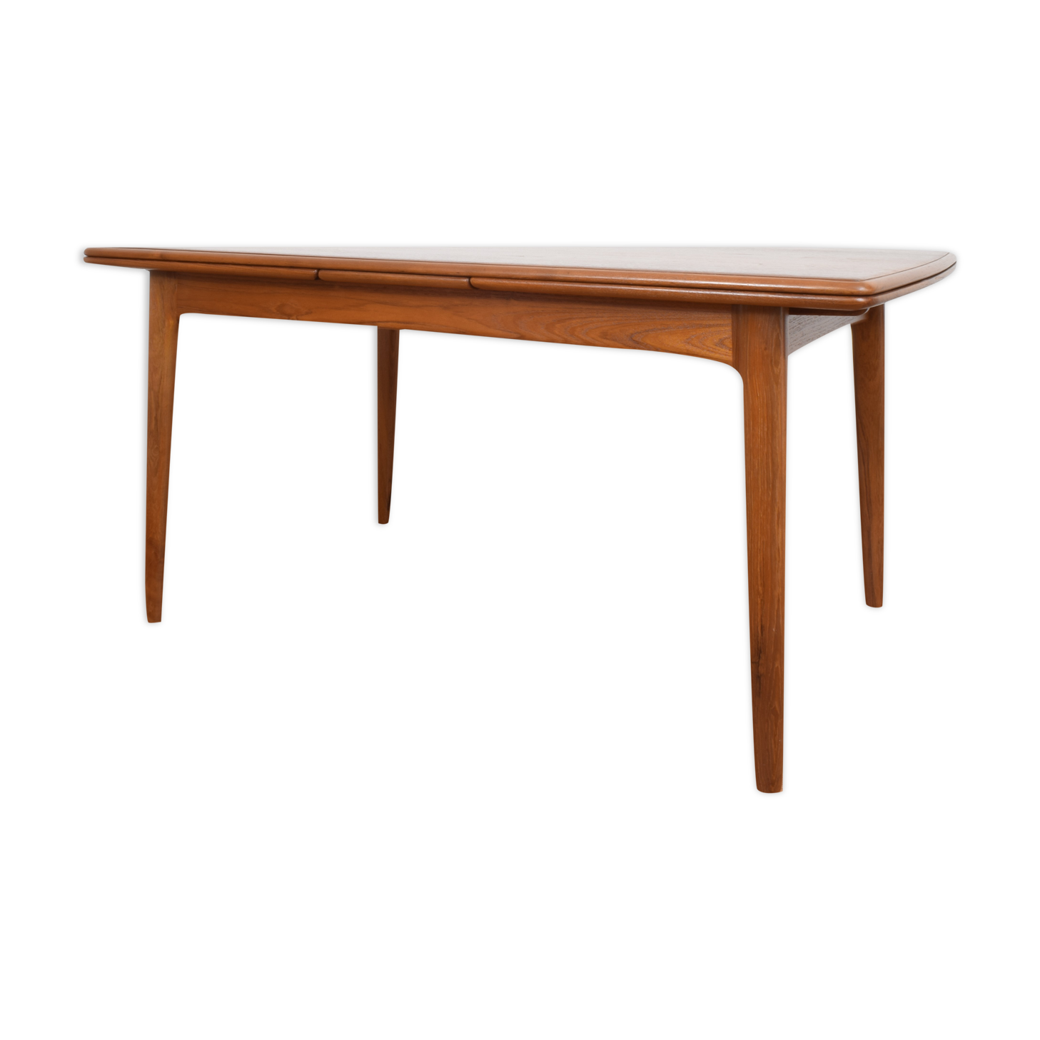 Mid-century danish teak dining table by Svend Åge Madsen for K. Knudsen, 1960s