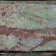 Table basse en laiton et marbre vert