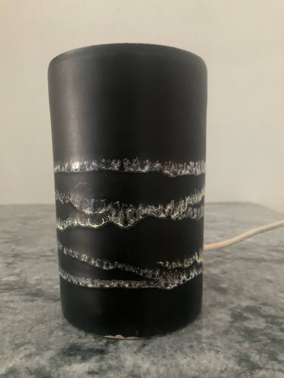 Small vintage ceramic lamp