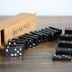 Wooden domino game