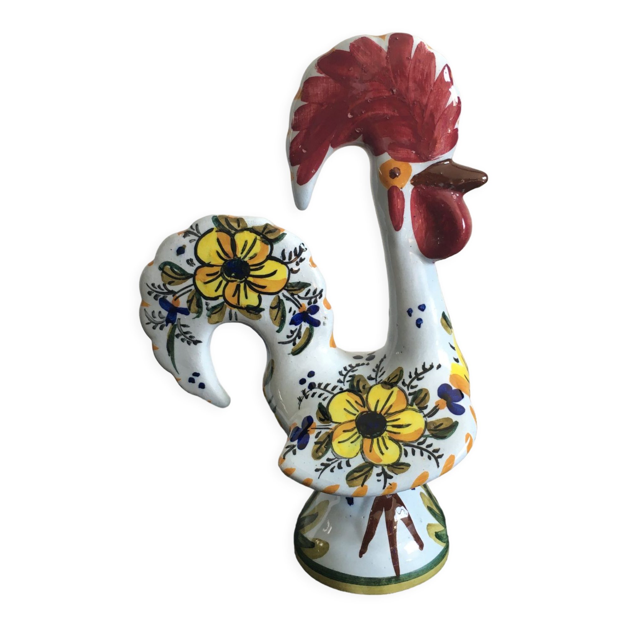 Coq en céramique