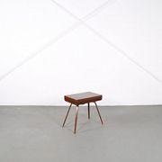Vintage rosewood cutlery console