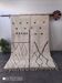 Large Authentic Beni Ourain Rug with Abstract Berber Symbols 300x200cm