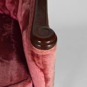 Art Deco Salon by Paul Follot in pink velvet, circa 1920
