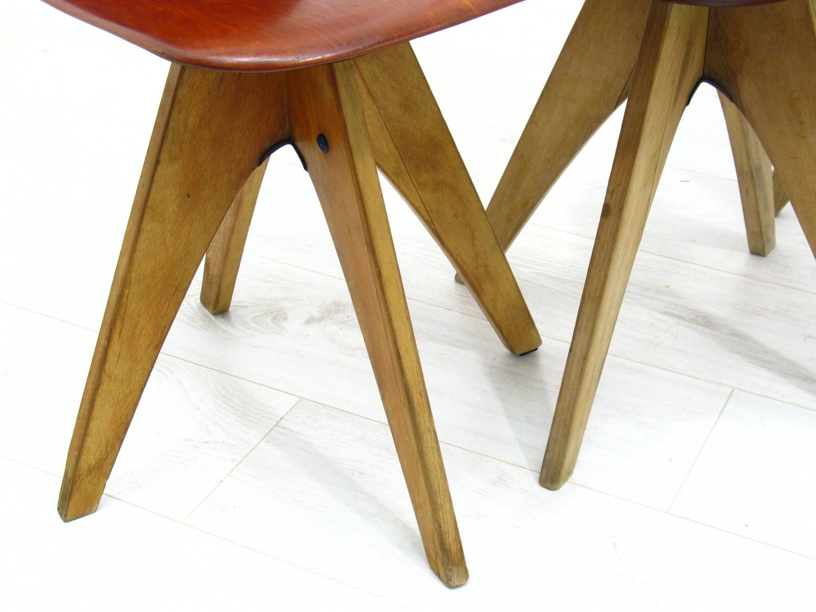 German Side Chair by A. Stegner for Flötotto, 1960s