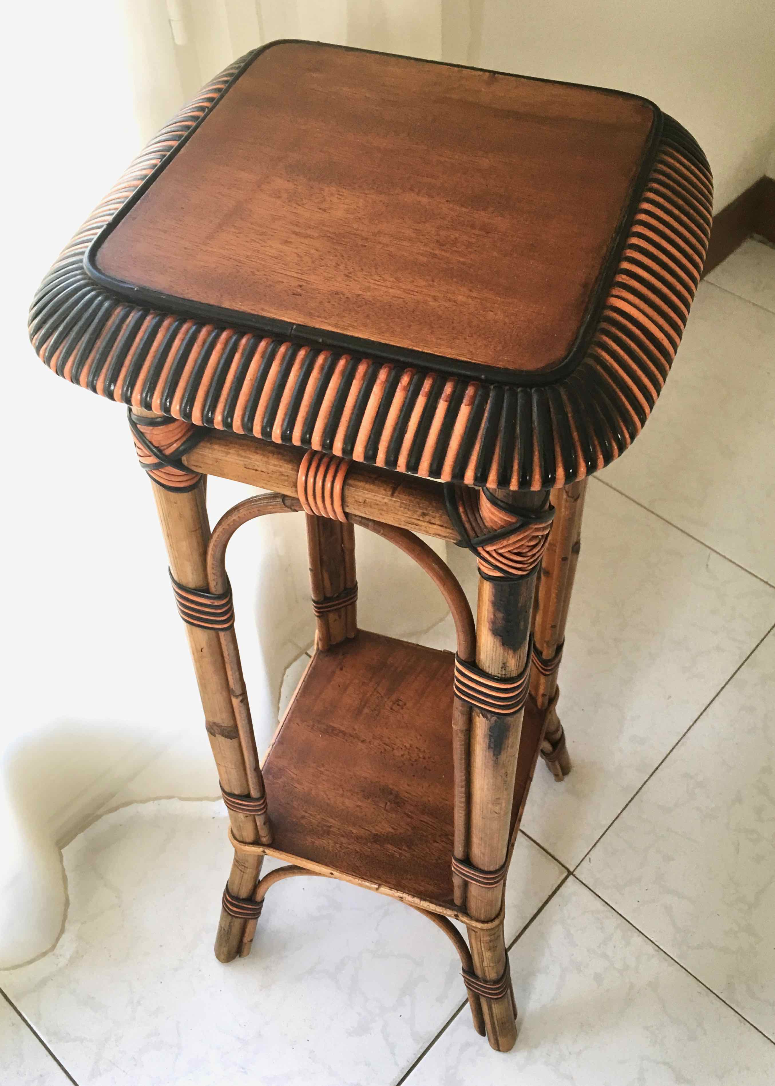 Bamboo and wicker harness 1970