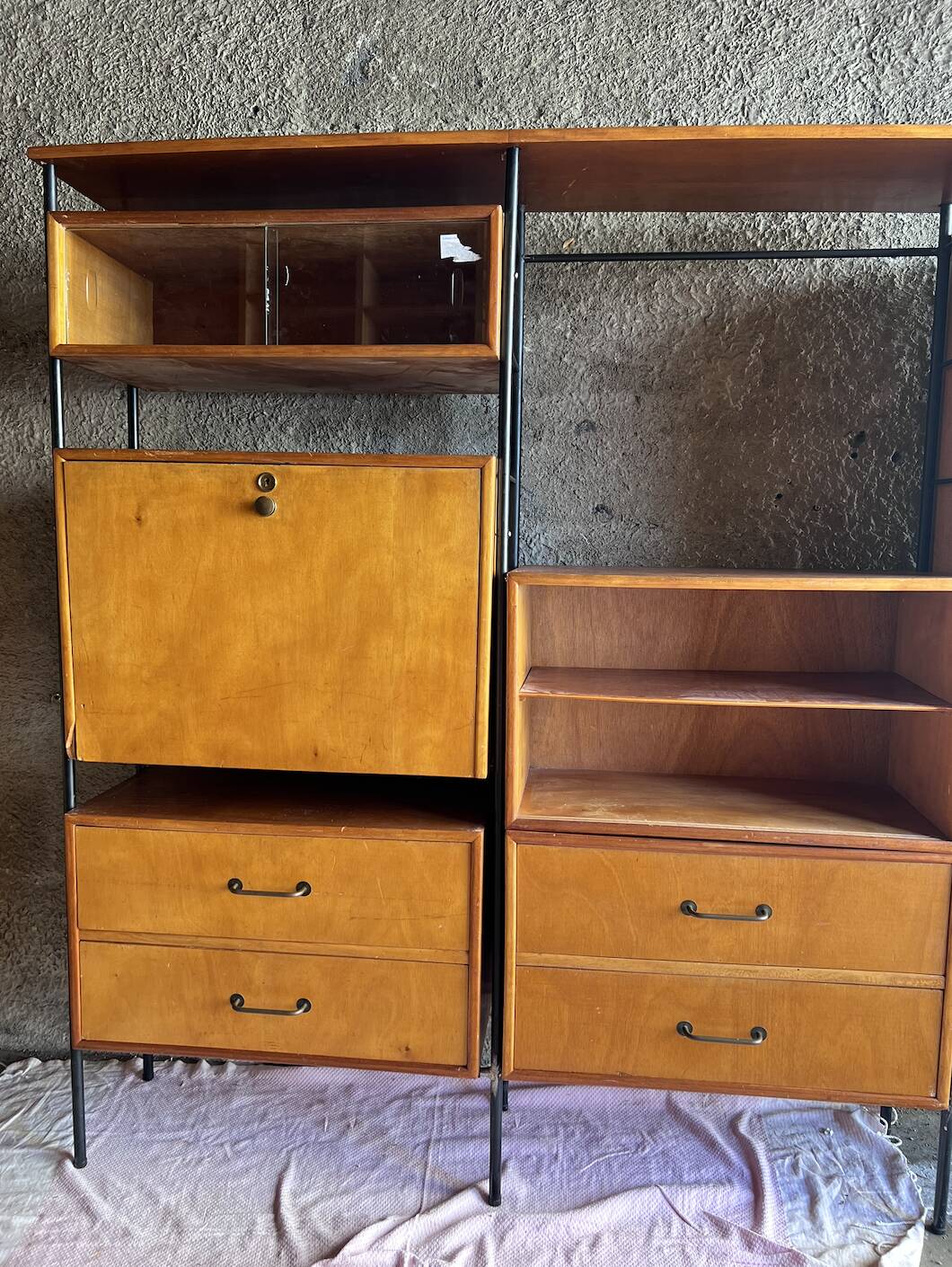 Scandinavian Modular Library Shelf (70s)