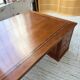 Double-sided walnut counter desk 1900