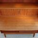 Secretary desk in teak by Johannes Sorth for BM mobler, denmark, 60s