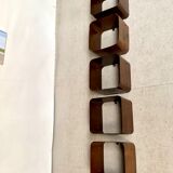 Etagères spatiales boîtes murale 1970 Belgique