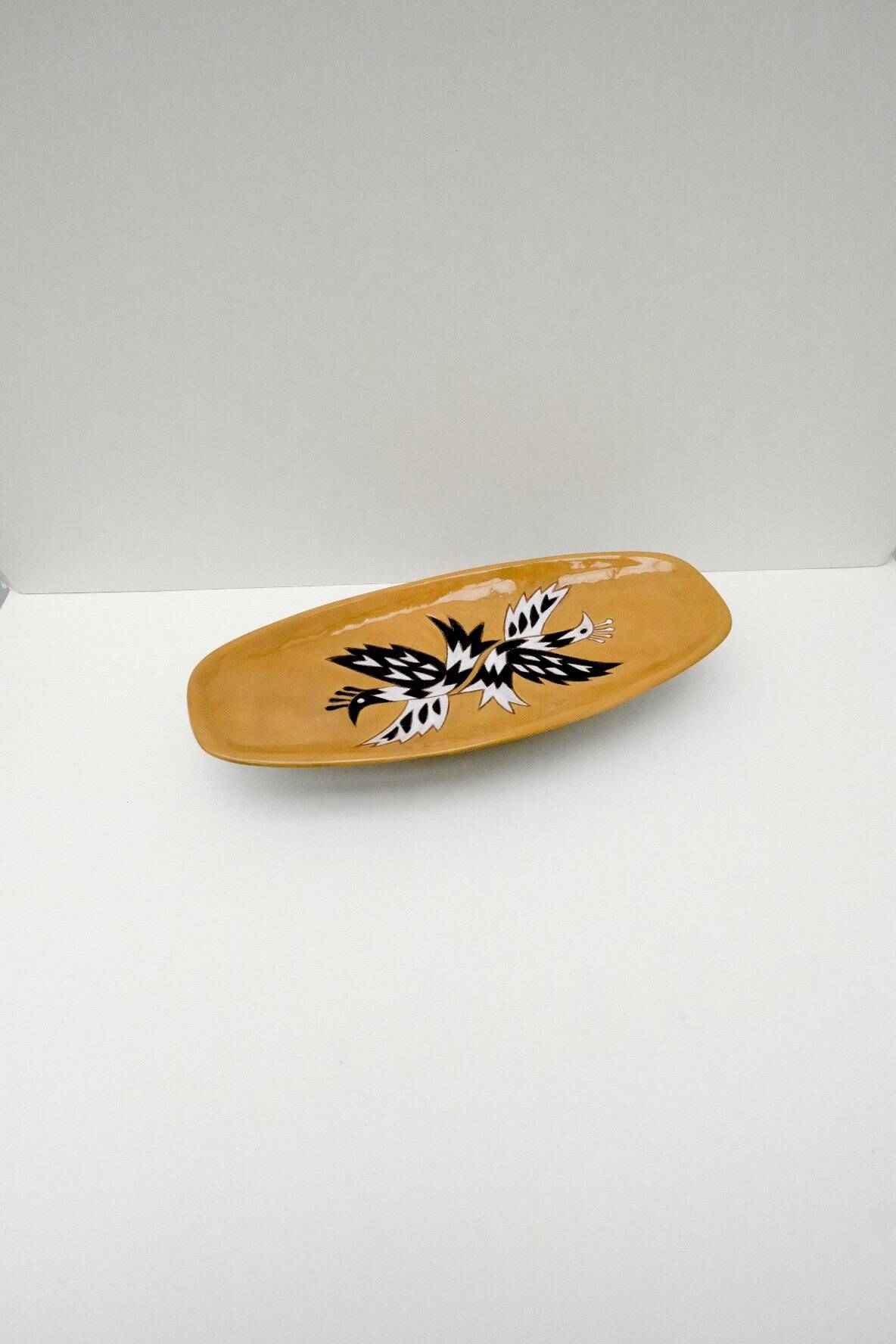 Ceramic dish by Jean Picard LEDOUX - SANT VICENS, France 1960