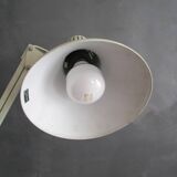 Antique architect's lamp, cast iron base