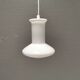 Lampe en verre opale à double couche, produite à Holmegaard Glassworks pour Lyskaer Lighting, Danemark, années 70