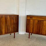 Vintage Danish buffets in rosewood from the 1960s.