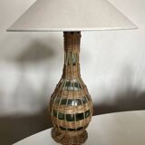 Wicker lamp Provence 1960s