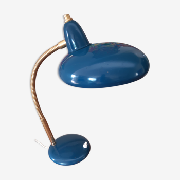 1960 duck blue desk lamp