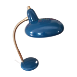 1960 duck blue desk lamp