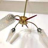Mid-Century 3 Arm Spider Pendant Light