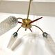 Mid-Century 3 Arm Spider Pendant Light