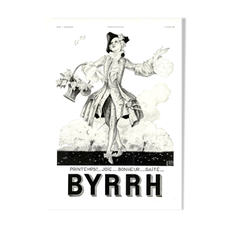 Vintage poster 30s BYRRH