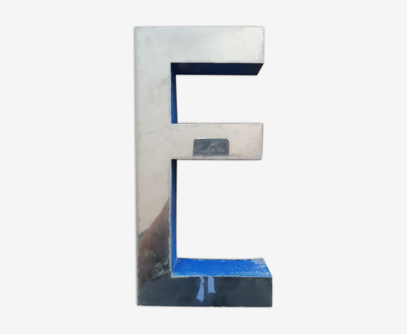 Lettre enseigne vintage miroir